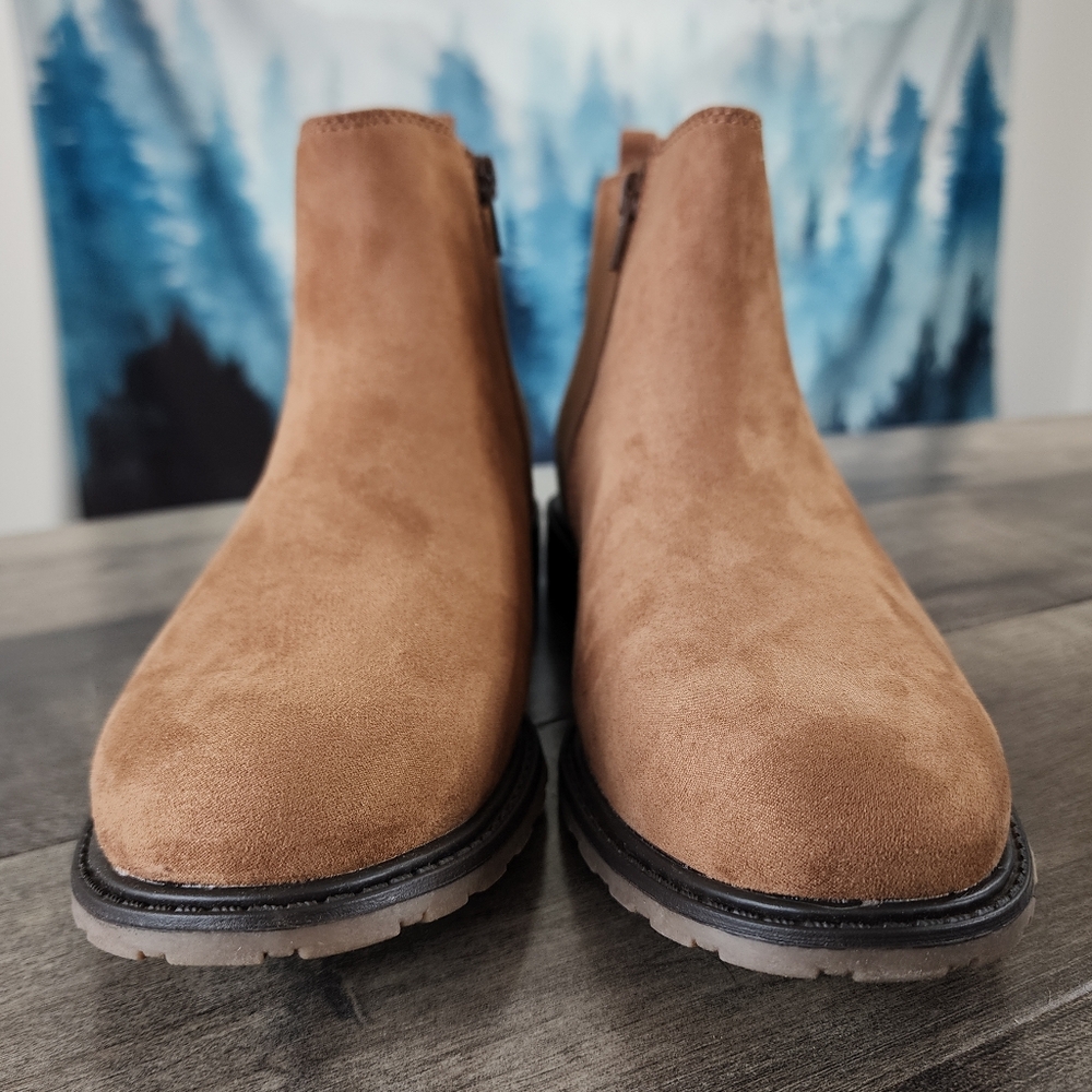 Sonoma Lottiee Chelsea Boots Cognac Women's Size 8.5 NWT - Picture 7 of 10